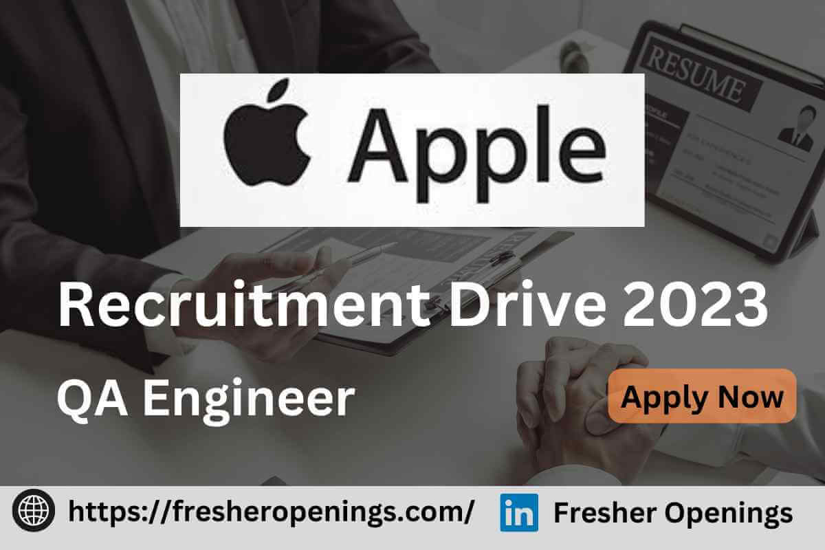 Apple Freshers Recruitment 2023
