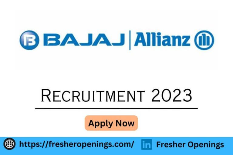 Bajaj Allianz Off Campus Drive 2023