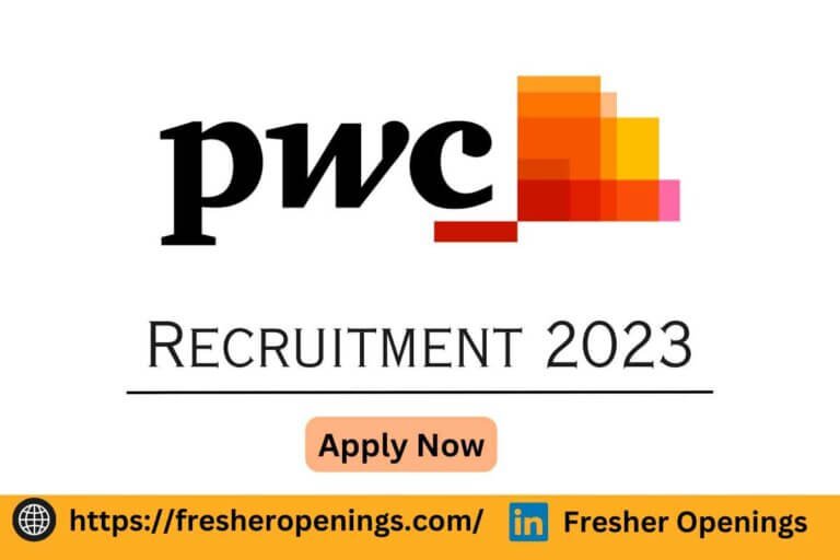 PWC Off Campus Hiring 2023