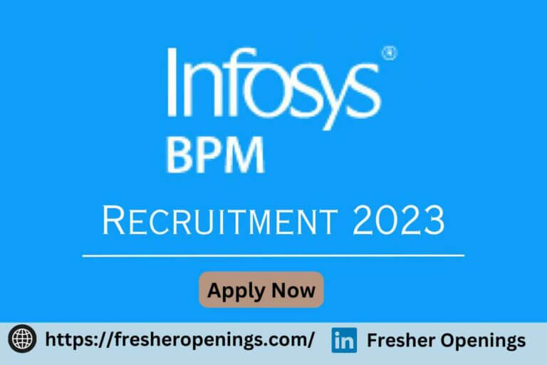 Infosys BPM Careers 2023