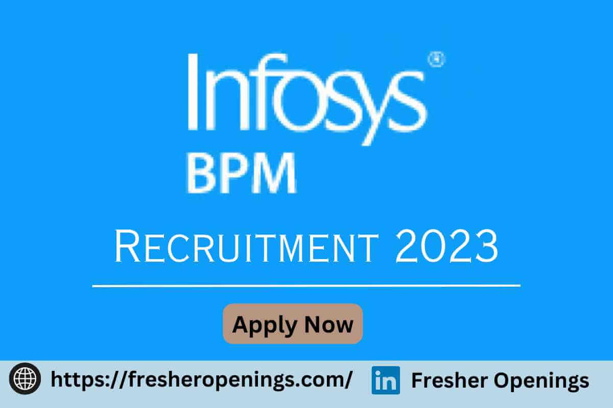 Infosys BPM Careers 2023