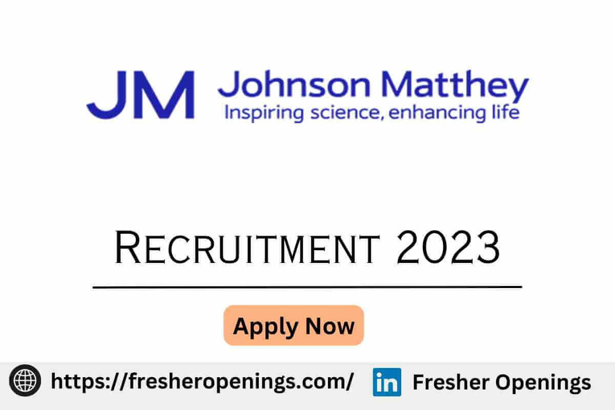 Johnson Matthey Careers 2023