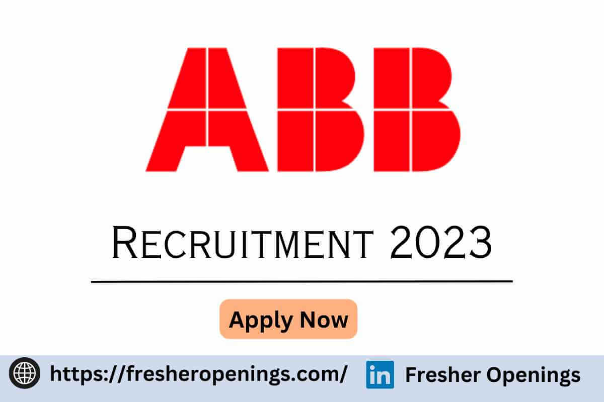 ABB Careers Recruitment 2023