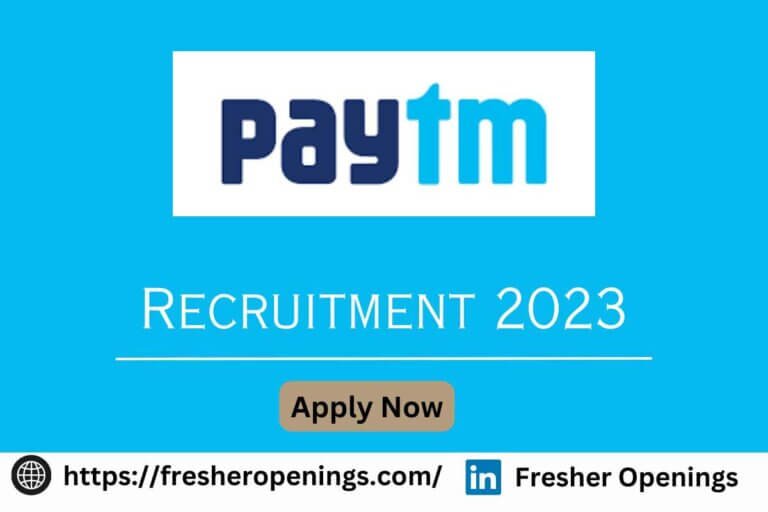 Paytm Off Campus Hiring 2023