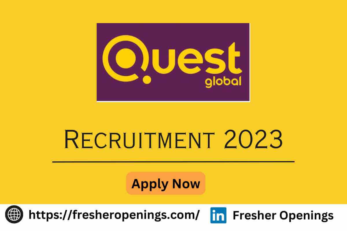 Quest Global Off Campus Recruitment 2023