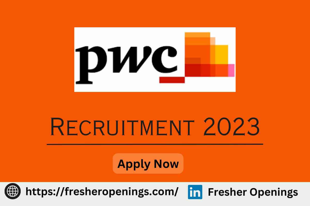 PwC India Recruitment 2023
