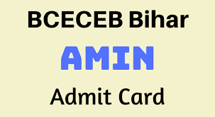 BCECEB AMIN Admit Card