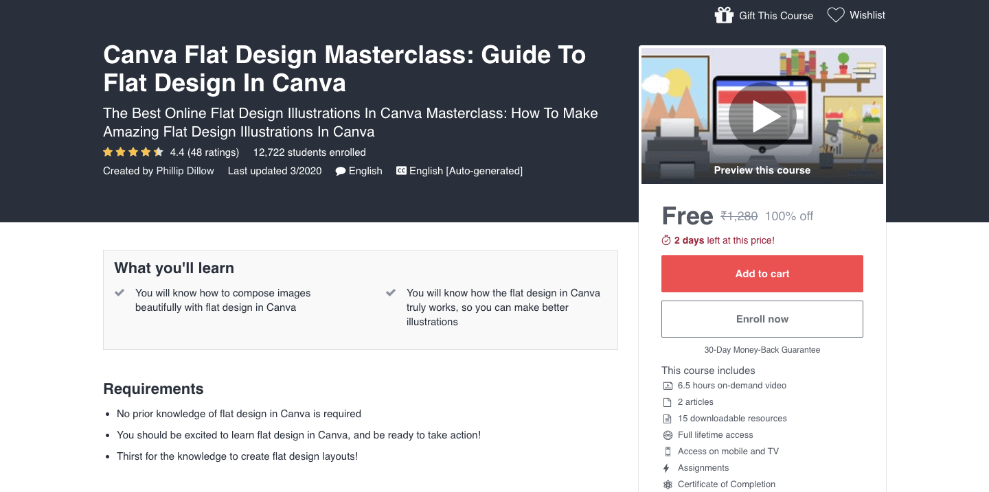Free Online Canva Course