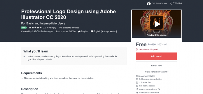 Free Adobe Illustrator CC Course