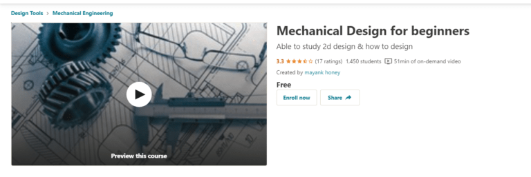 Free Mechanical Design Course