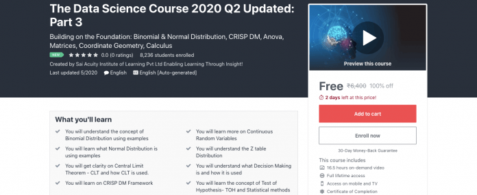 Free Data Science Course
