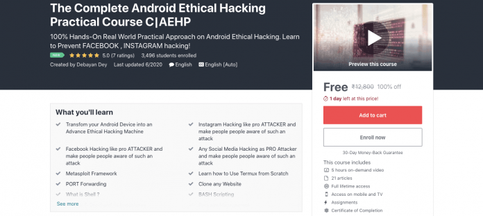 Free Android Hacking Courses