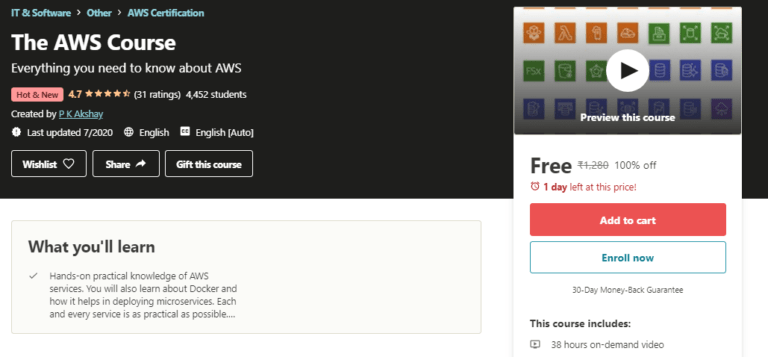 Free AWS Course
