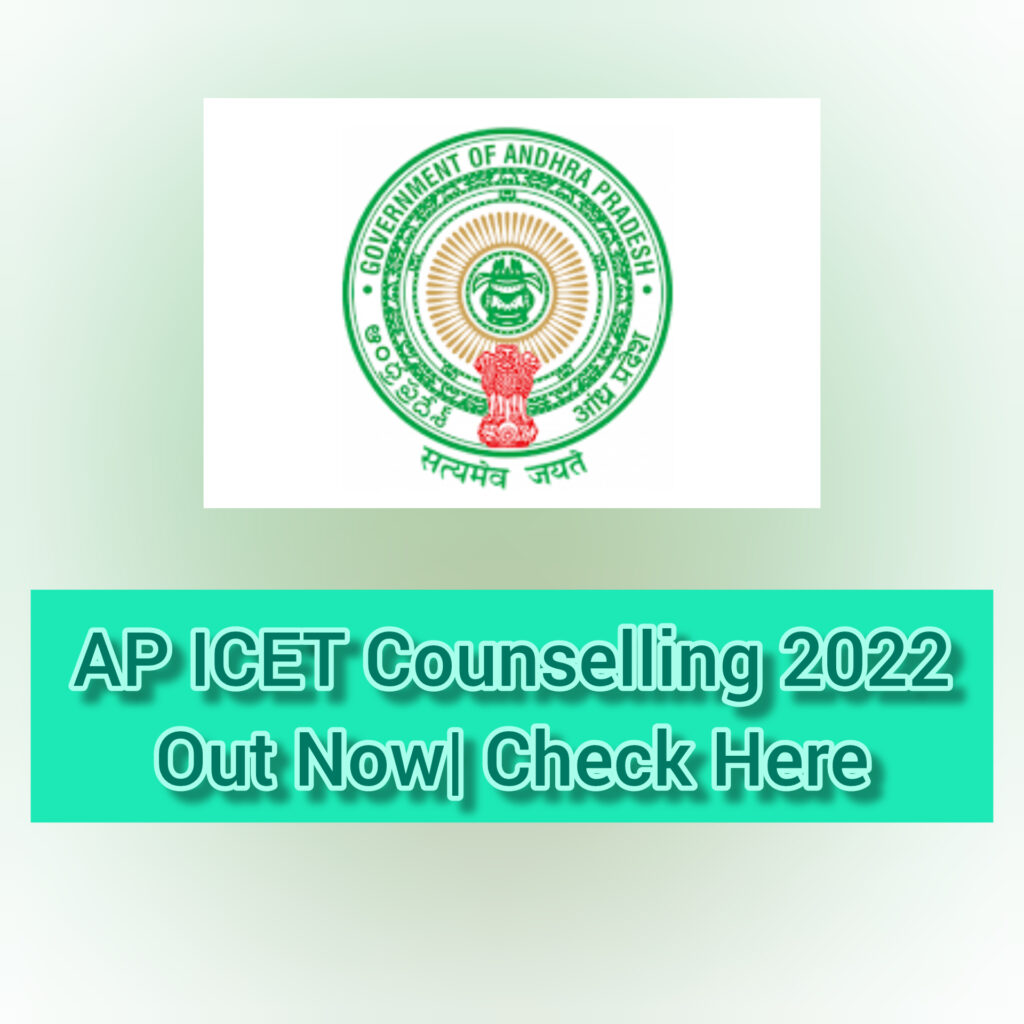 AP ICET Counselling 2022