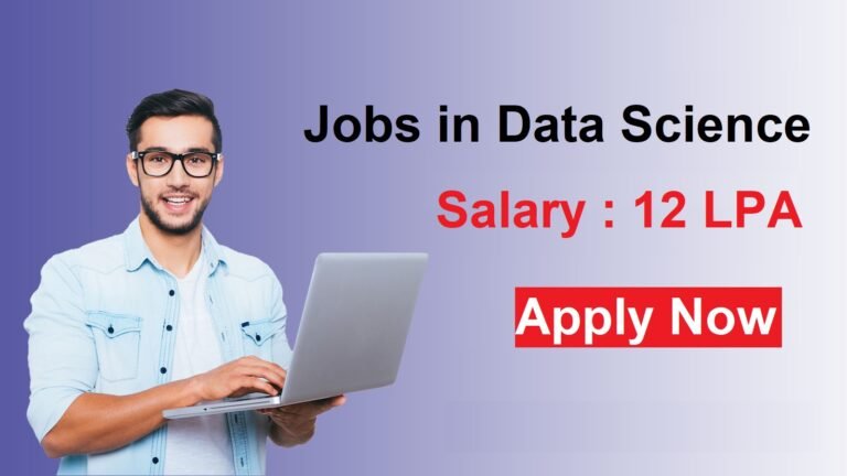 Data Science Jobs for Freshers