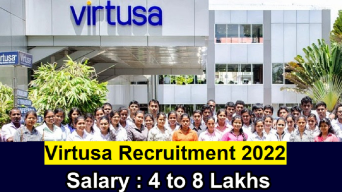 Virtusa Freshers Jobs recruitment 2022