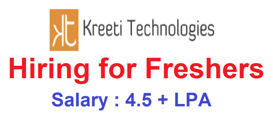 Kreeti Technologies Recruitment 2022