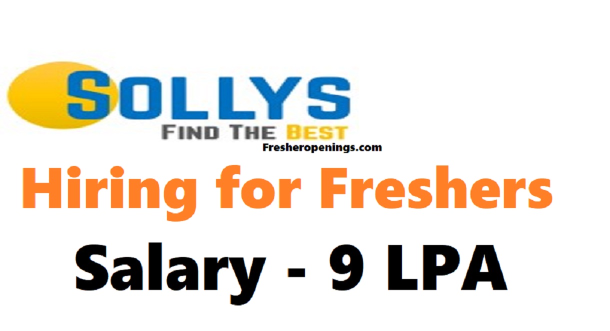 Sollys Solutions Recruitment 2023