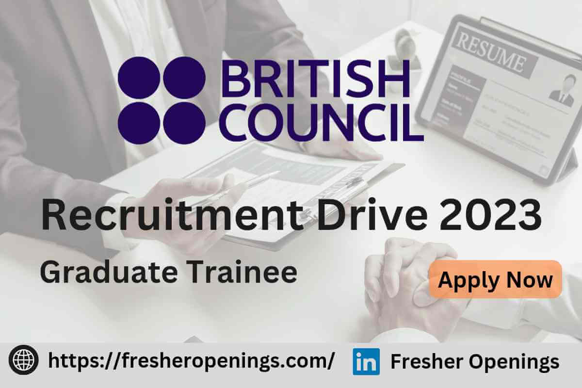 British Council Recruitment 2023
