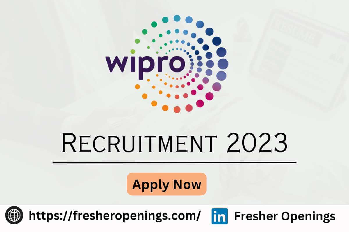 Wipro SIM University Recruitment 2023