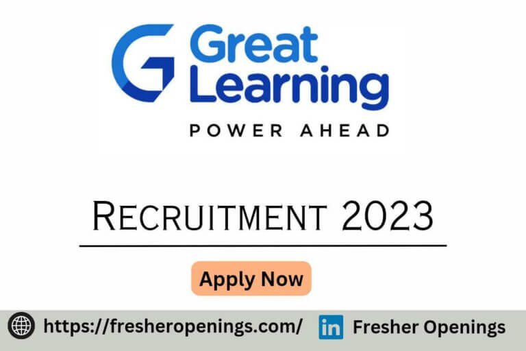 Great Learning Hiring 2023