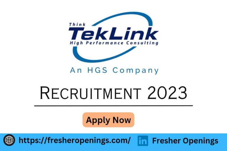 TekLink Recruitment Drive 2023