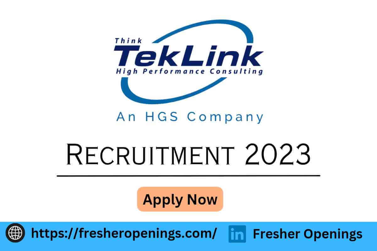 TekLink Recruitment Drive 2023