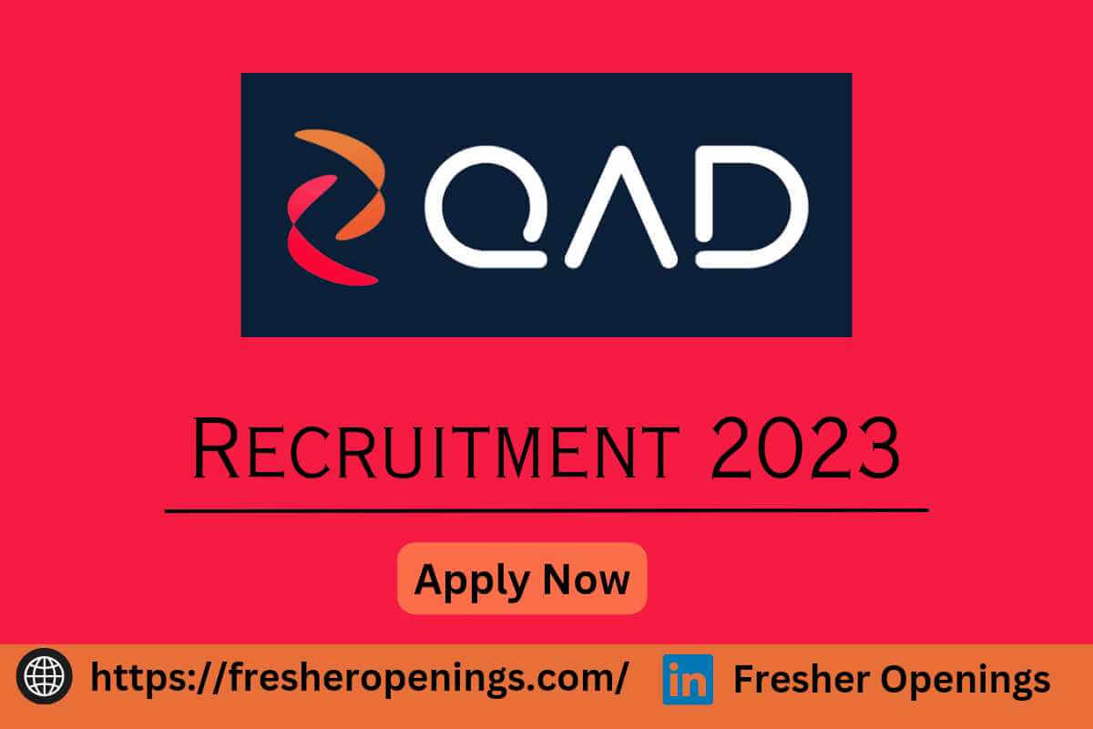 QAD Off Campus Recruitment 2023