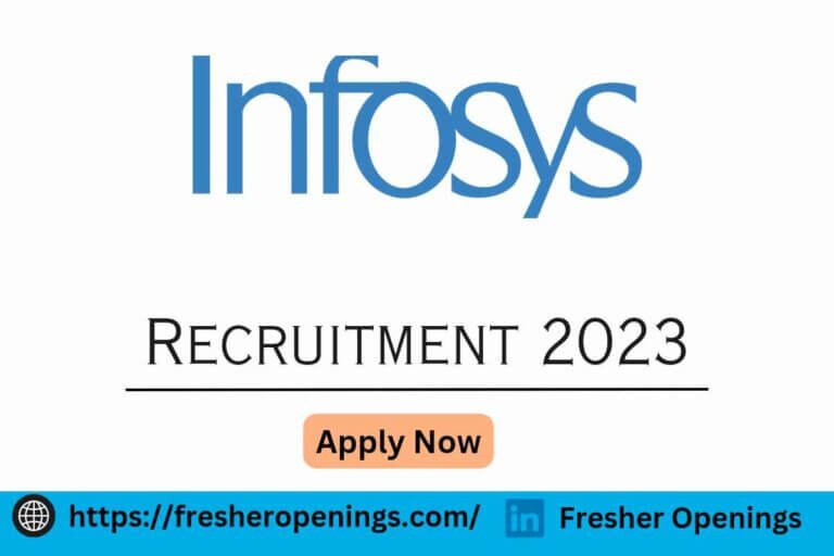 Infosys Off Campus Recruitment 2023