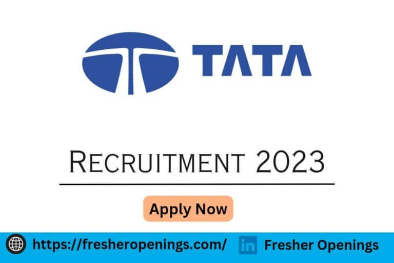 Tata Limited Off Campus Recruitment 2023