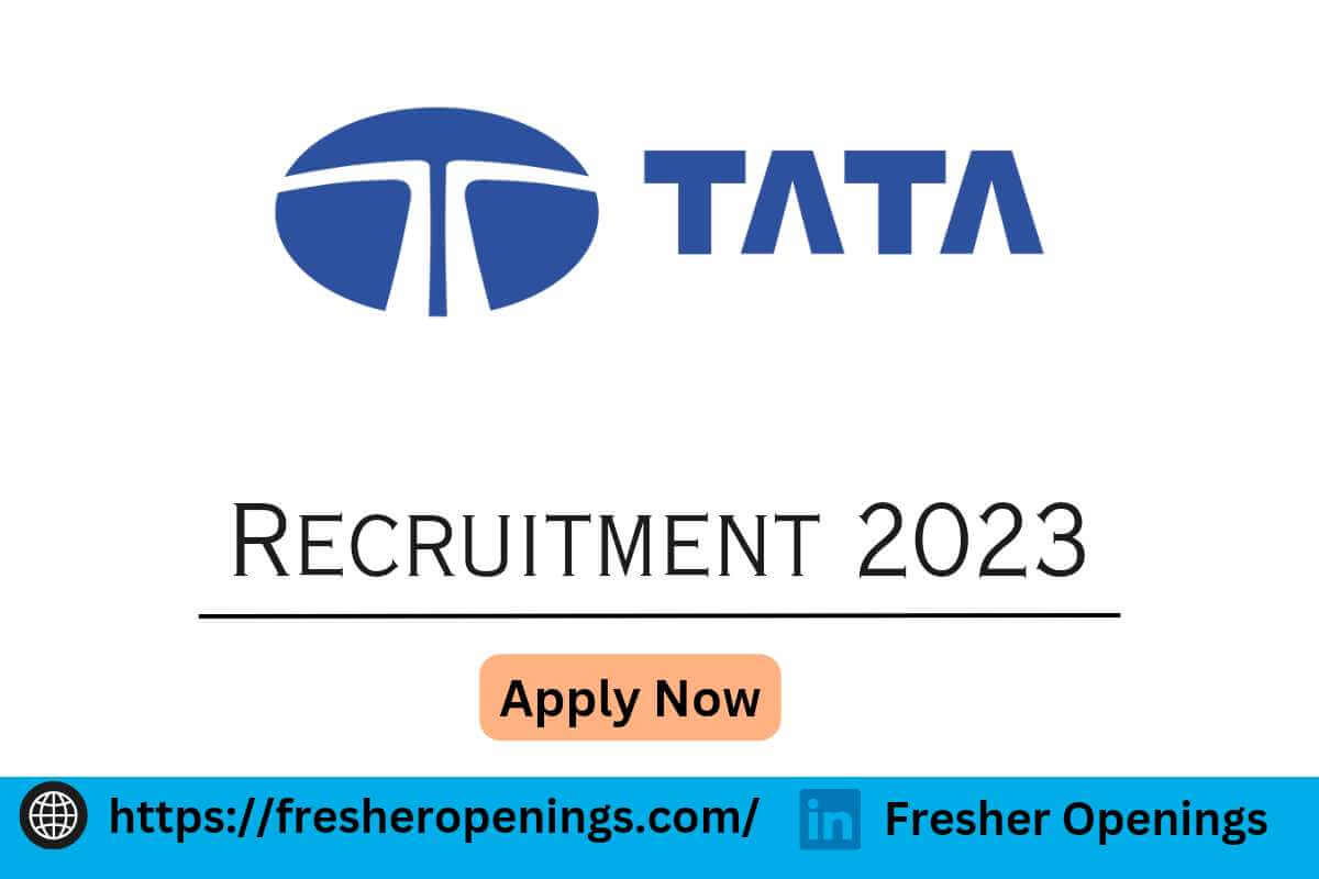 Tata Limited Off Campus Recruitment 2023