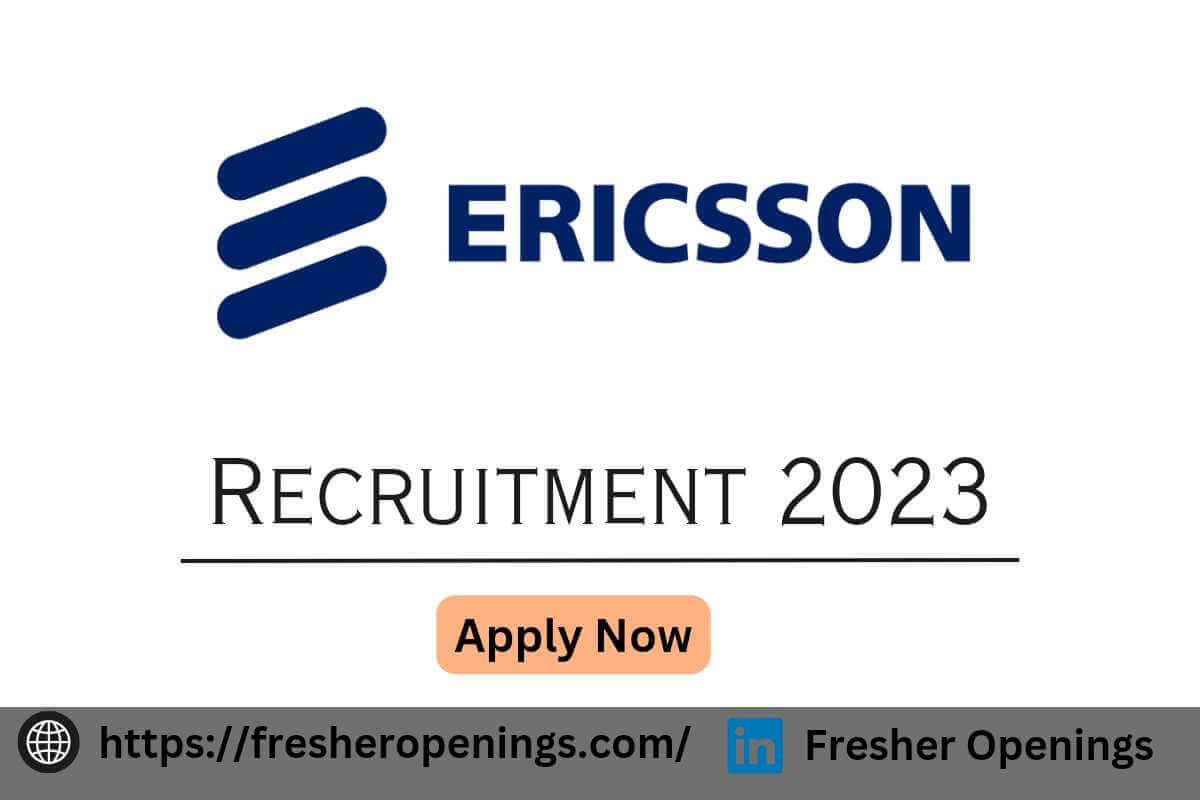 Ericsson Hiring 2023