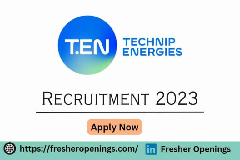 Technip Energies Hiring 2023