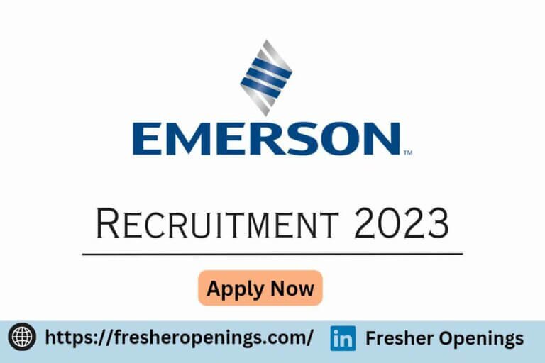 Emerson Off Campus Hiring 2023