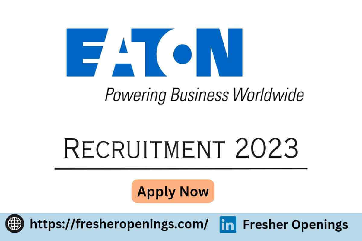 Eaton Off Campus Recruitment 2023