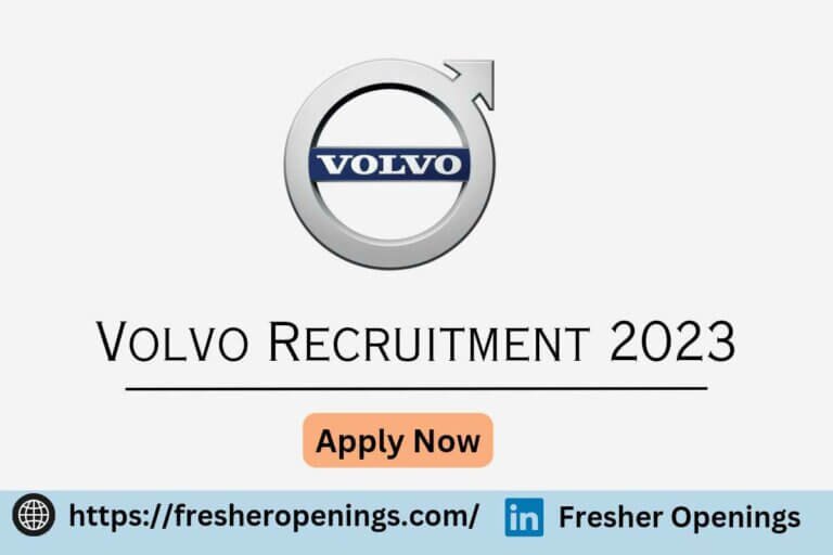 Volvo Group Recruitment 2023