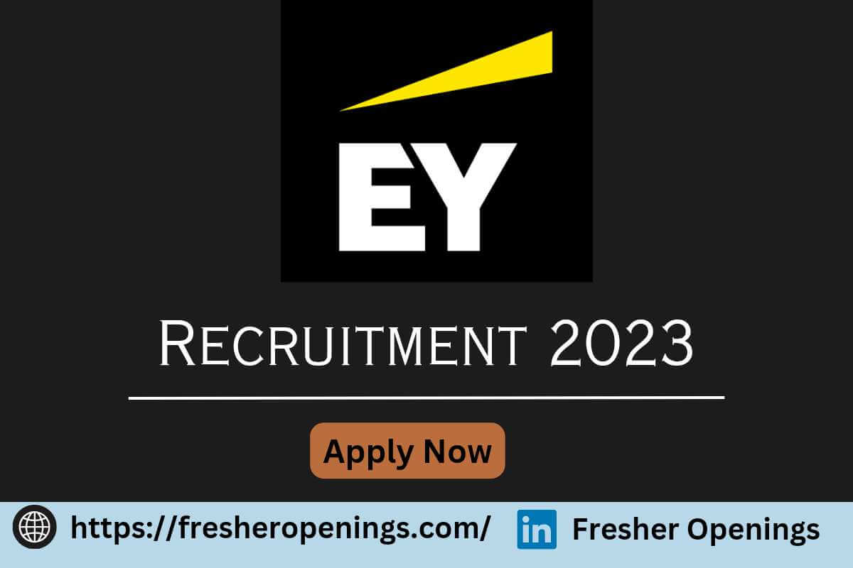 EY Internship Recruitment 2023