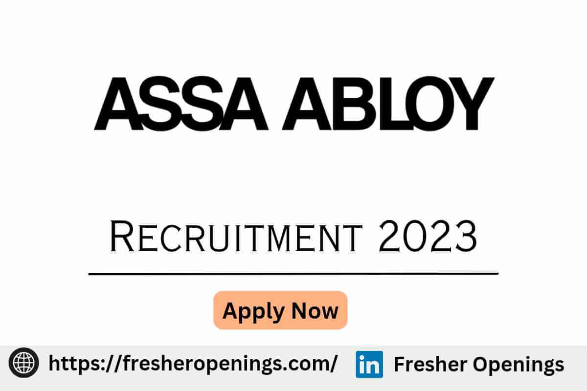 Assa Abloy Recruitment 2023