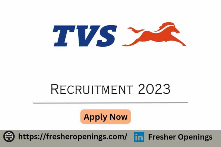 TVS Motor Careers 2023