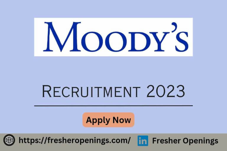 Moody’s Careers Recruitment 2023