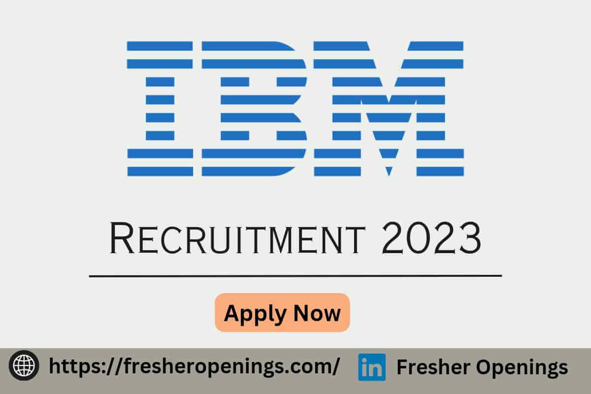 IBM Careers Hiring 2023