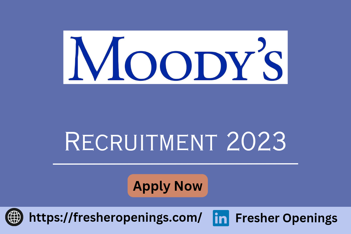 Moody's Careers Recruitment 2023