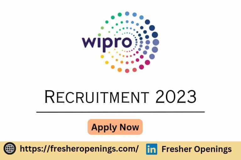 Wipro Off Campus Recruitment 2023