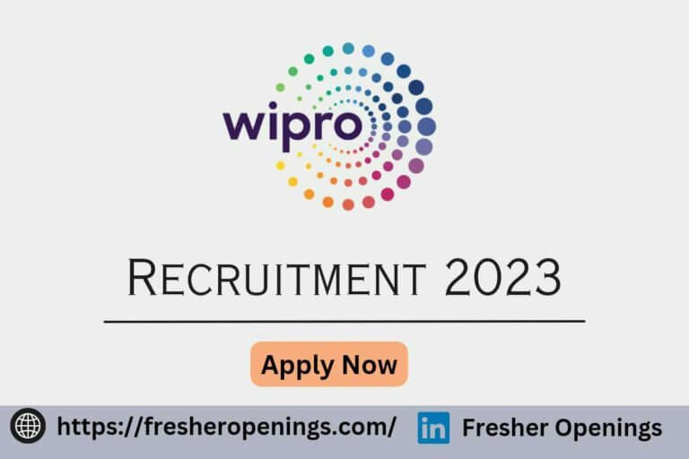 Wipro WILP Recruitment 2023