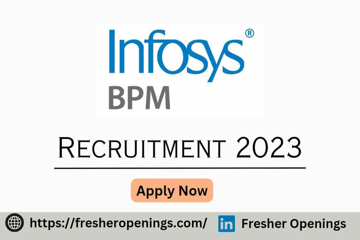 Infosys BPM Career Jobs 2023