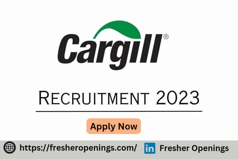 Cargill Career Jobs 2023