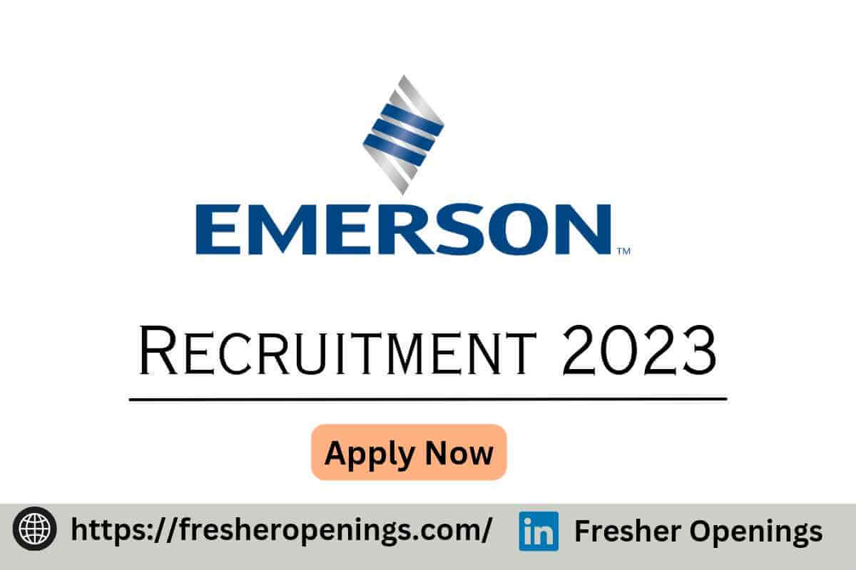 Emerson Career Jobs 2023