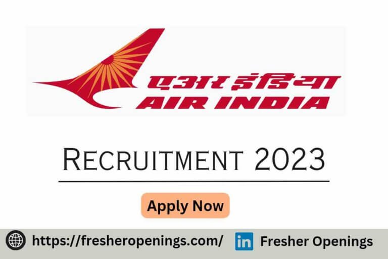 Air India Walk In Drive 2023