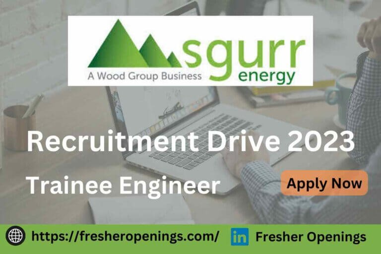 SgurrEnergy Recruitment 2023