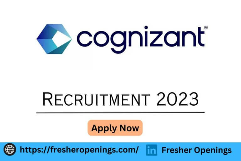 Cognizant Recruitment 2023